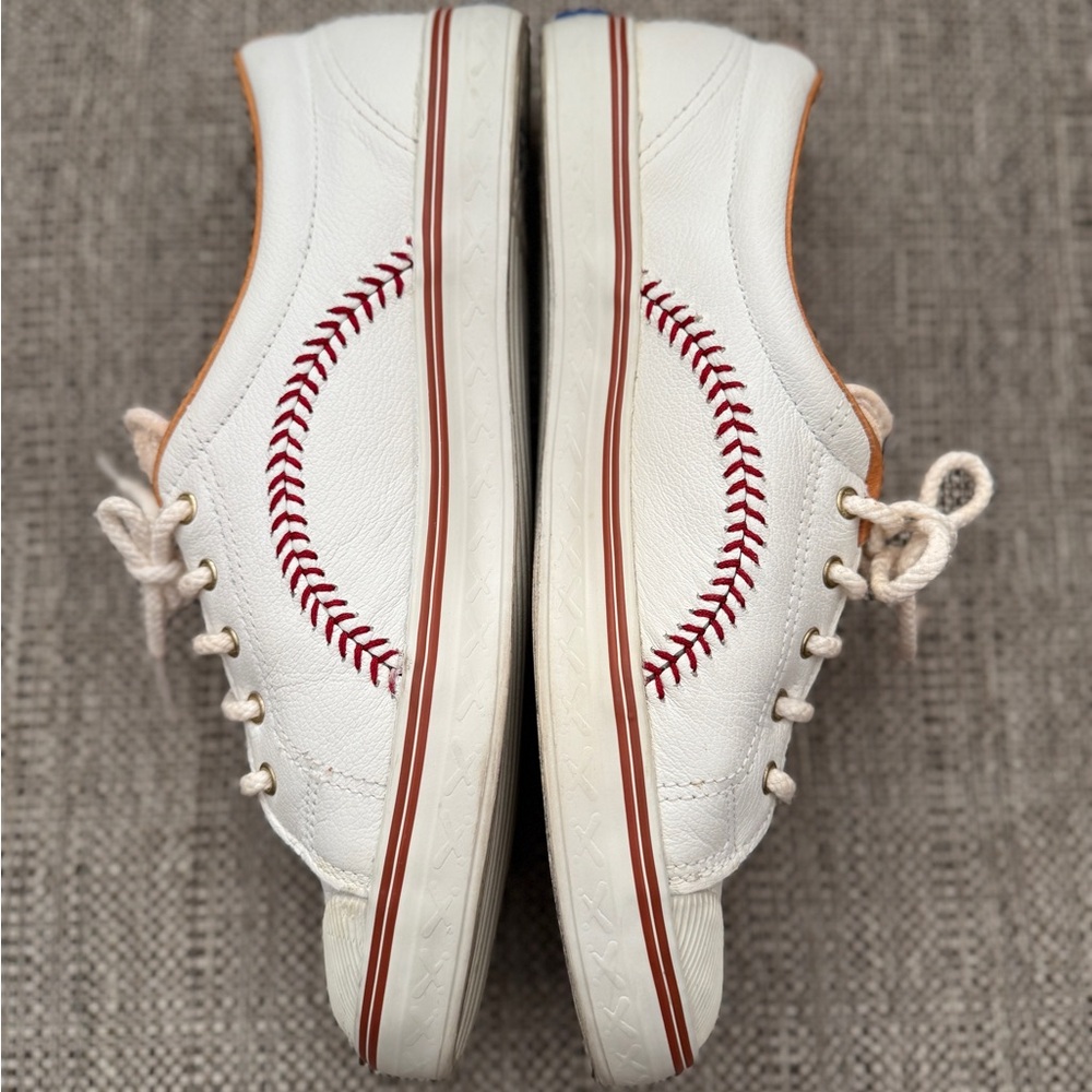 Keds Champion Pennant baseball-inspired Leather sneakers - Picture 3 of 10